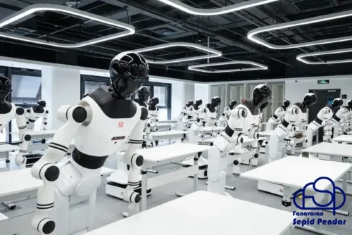 مدرسه چینی که ربات ها را برای زندگی هوشمند آماده می کند